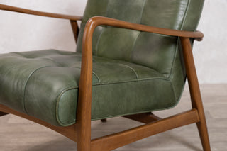 Hamilton Leather Mid-Century Armchair Range