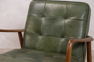 Hamilton Leather Mid-Century Armchair Range