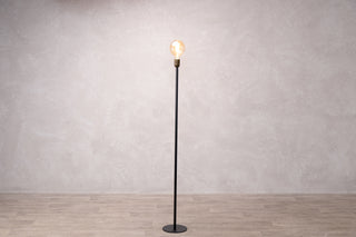 Vela Free Standing Light in Antique Brass - SECONDS ITEM