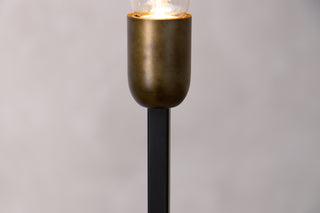 Vela Free Standing Light in Antique Brass - SECONDS ITEM