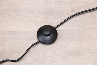 Vela Free Standing Light in Antique Brass - SECONDS ITEM