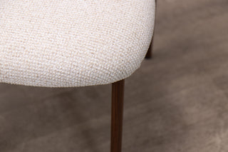Memphis Dining Chair in Cream - SECONDS ITEM
