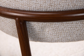 Memphis Dining Chair in Cream - SECONDS ITEM