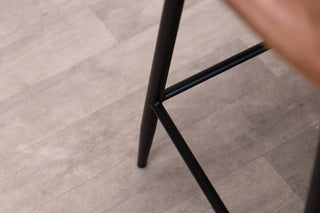 Buxton Counter Stool in Tan - SECONDS ITEM