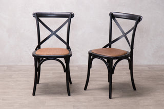 Bentwood Kitchen Dining Chair in Black - SECONDS ITEM