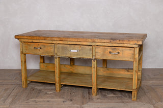 Large Industrial Kitchen Island Sideboard