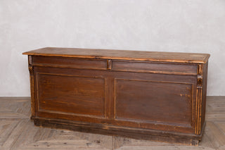 Victorian Pine Multi Drawered Counter Sideboard Shop Counter
