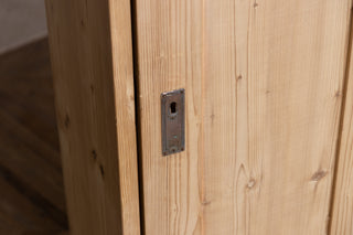 Tall Pine Shoe Cupboard Larder Storage Unit