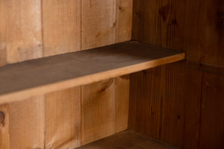 Tall Pine Shoe Cupboard Larder Storage Unit
