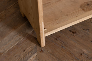 Tall Pine Shoe Cupboard Larder Storage Unit