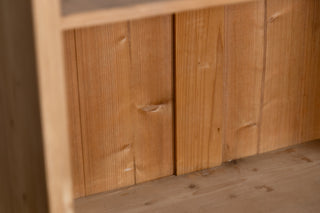 Tall Pine Shoe Cupboard Larder Storage Unit