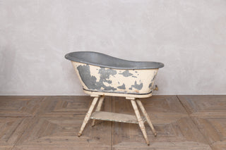 Vintage Children's Beer Bath on Stand