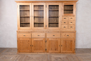 Large Victorian Pine Housekeeper's Cupboard
