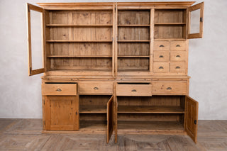 Large Victorian Pine Housekeeper's Cupboard