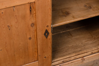 Large Victorian Pine Housekeeper's Cupboard