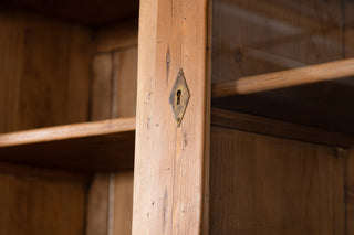 Large Victorian Pine Housekeeper's Cupboard