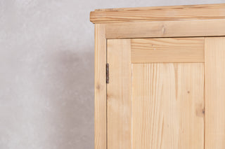 European Edwardian Pine Hall Cupboard