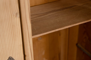 European Edwardian Pine Hall Cupboard
