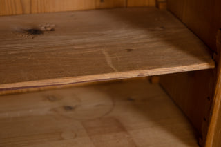 European Edwardian Pine Hall Cupboard