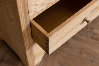 European Edwardian Pine Hall Cupboard