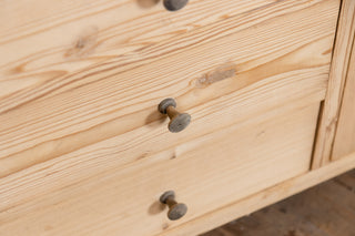 European Edwardian Pine Hall Cupboard