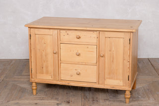Small Edwardian Pine Sideboard