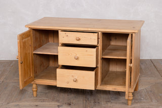 Small Edwardian Pine Sideboard