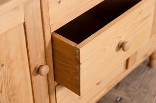 Small Edwardian Pine Sideboard