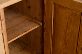Small Edwardian Pine Sideboard