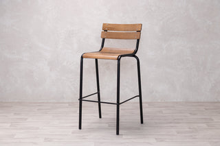 Cosmo Slatted Stacking Stool