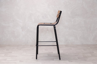 Cosmo Slatted Stacking Stool