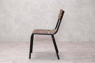 Cosmo Slatted Stacking Chair