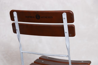 Set of 2 Vintage Outdoor Folding Chairs