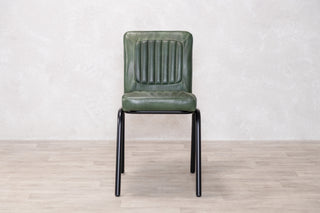 Jenson Distressed Leather Dining Chairs