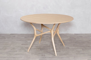 Mulberry Scandi Style 120cm Dining Table with Wooden Top Range