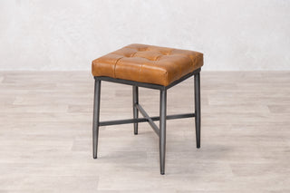 Kingsbridge Full Leather Footstool