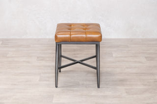Kingsbridge Full Leather Footstool