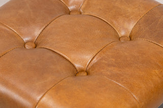 Kingsbridge Full Leather Footstool