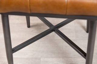 Kingsbridge Full Leather Footstool