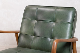 Hamilton Leather Mid-Century Armchair Range