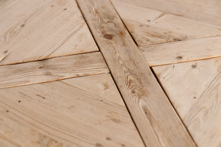 Round Pine Table