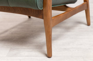 Hamilton Leather Mid-Century Armchair Range