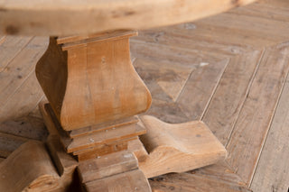 Round Pine Table