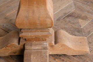 Round Pine Table