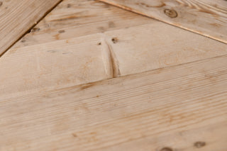 Round Pine Table