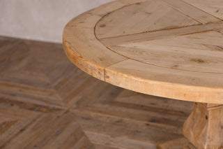 Round Pine Table