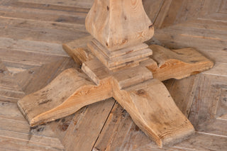 Round Pine Table