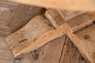 Round Pine Table