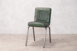 Jenson Distressed Leather Dining Chairs