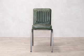 Jenson Distressed Leather Dining Chairs